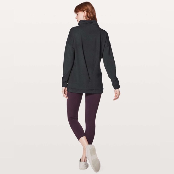 Lululemon Twisted & Tucked Long Sleeve Black 8 - Picture 2 of 12